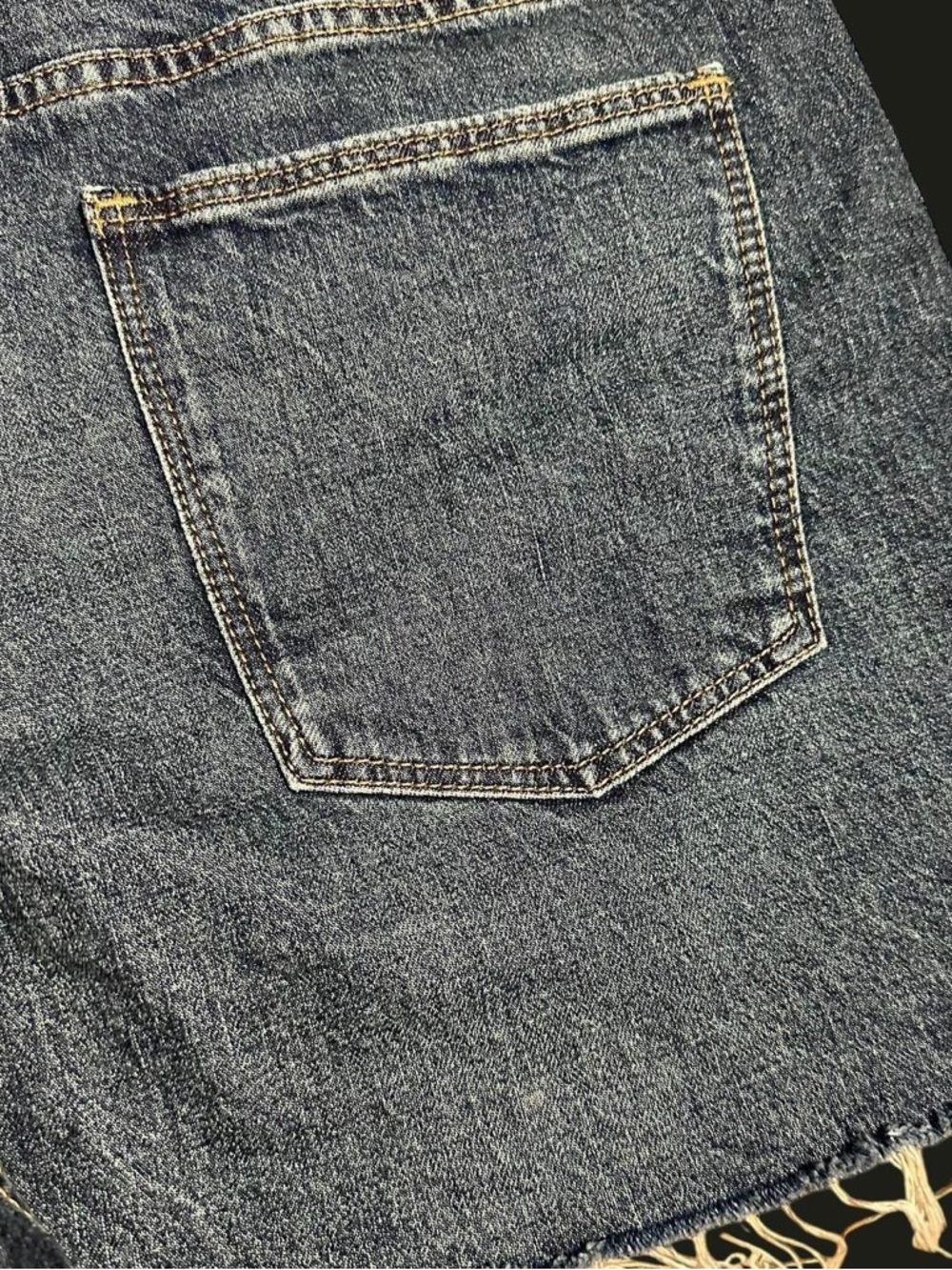 Universal Thread 14/32 distressed denim cut off cotton stretch jean shorts - Picture 8 of 9